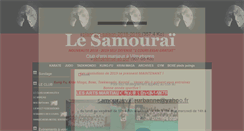 Desktop Screenshot of lesamouraiclub.com